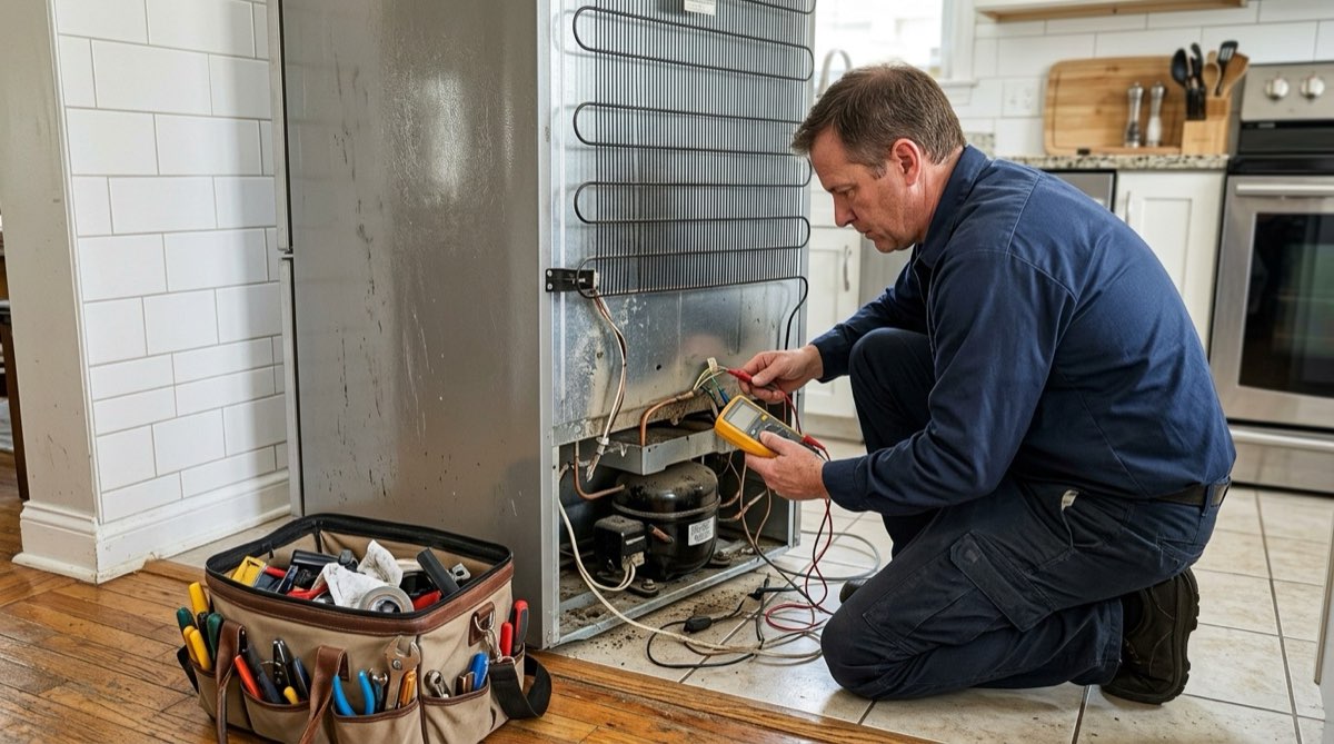 Diagnosing a refrigerator that stopped cooling